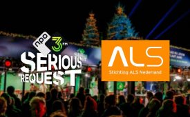 3FM Serious Request takes action for ALS Foundation Netherlands